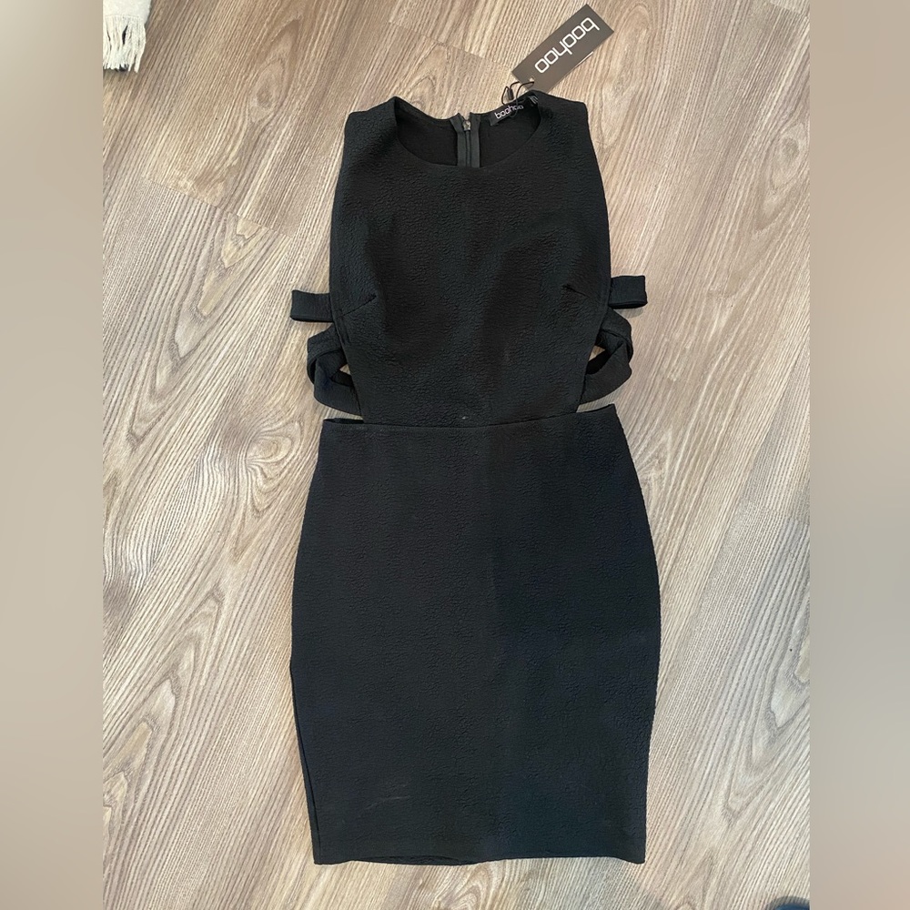 Boohoo Black dress size 8